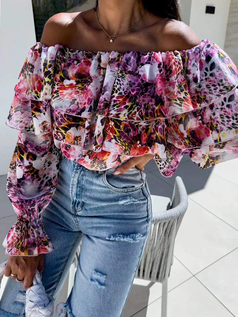 Flora Corset Top