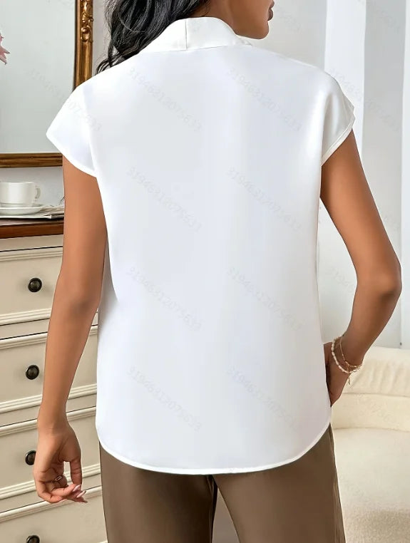 Mathilde Pleated Top