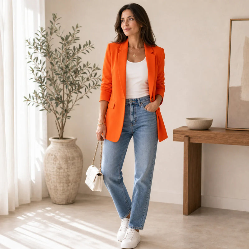 Blazer Amelie - Lightweight Long Jacket
