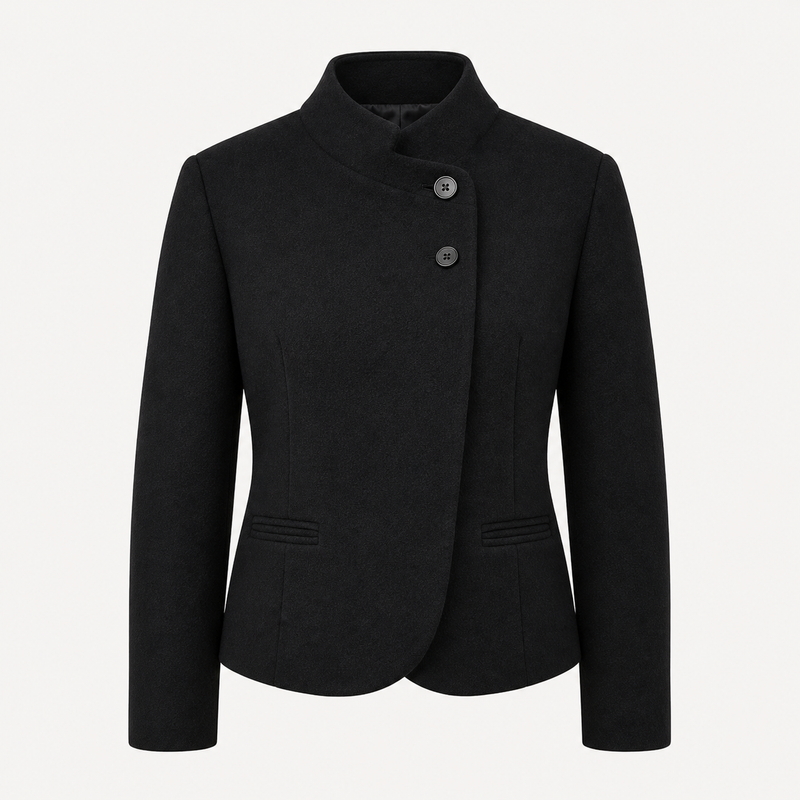 Blazer Elise - Structured High-Collar Jacket