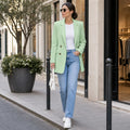 Blazer Livia - Long Buttoned Jacket