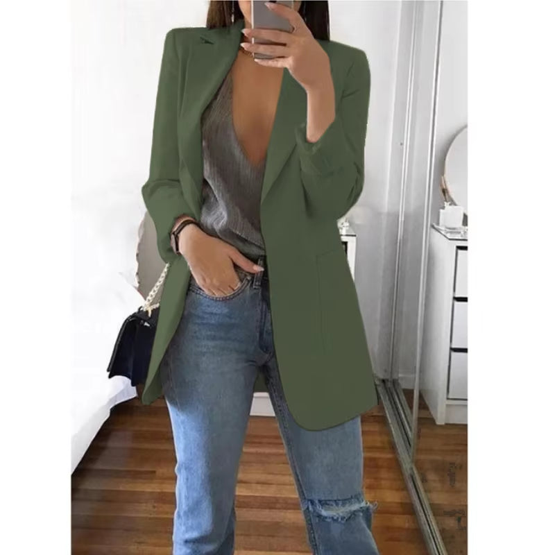 Blazer Maelle - Long Open Jacket