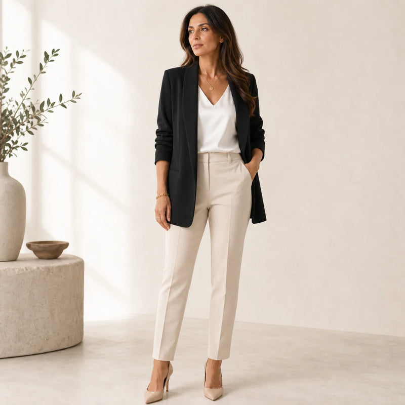 Blazer Romane - Fluid Open Jacket
