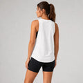 Define Loose Tank White Snow - back view