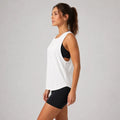 Define Loose Tank White Snow - side profile