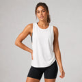 Define Loose Tank White Snow - movement studio