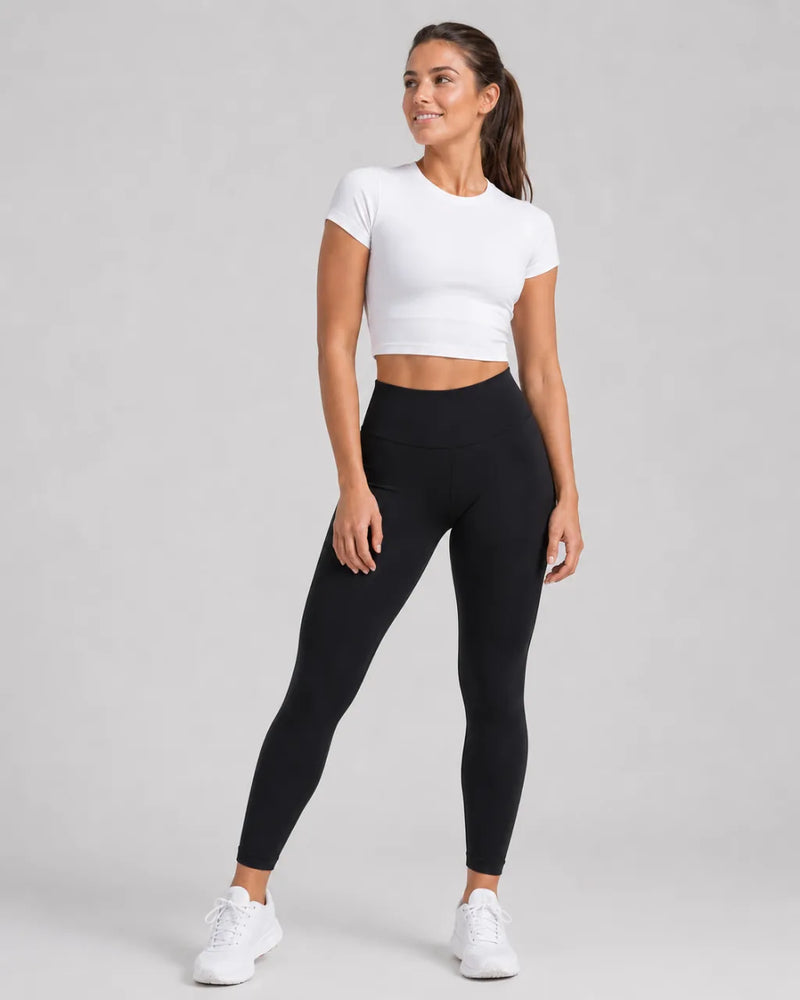 Training Crop Top White