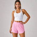 Mirage Cardio Shorts Petal Pink - waistband detail