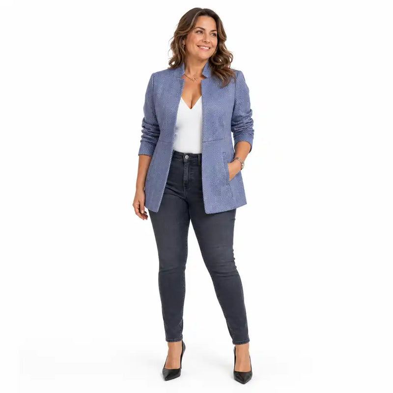 Blazer Margaux - Textured City Jacket