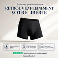 Linasky Men's Washable Absorbent Boxer
