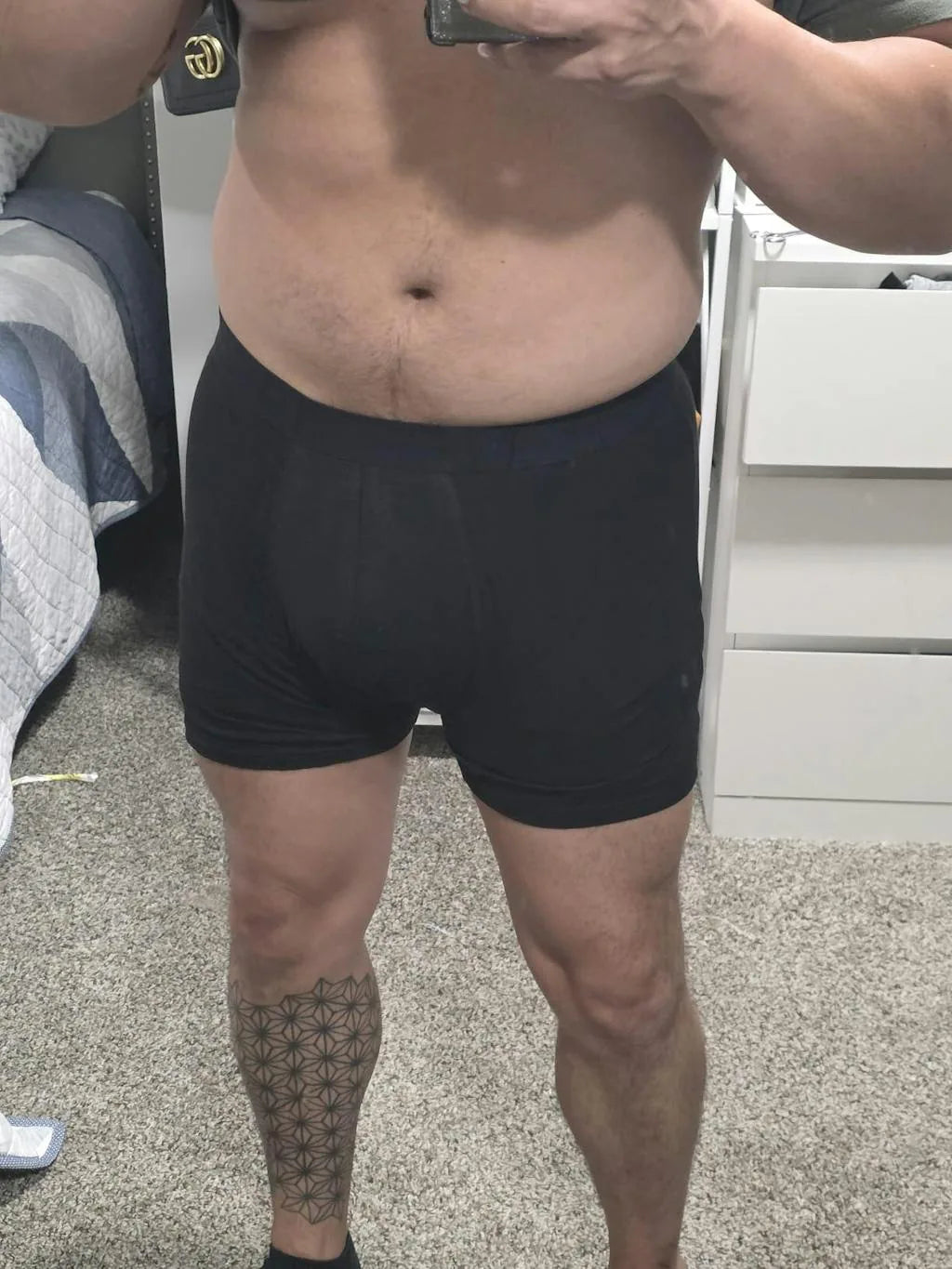 Classic boxer fit in real conditions